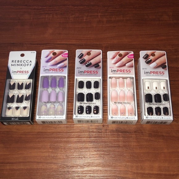 ✖️SOLD✖️ nwt - Kiss Impress nail bundle - Picture 2 of 4